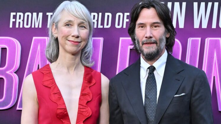 Keanu Reeves And Girlfriend Alexandra Grant Stun At 'Outcome' Premiere