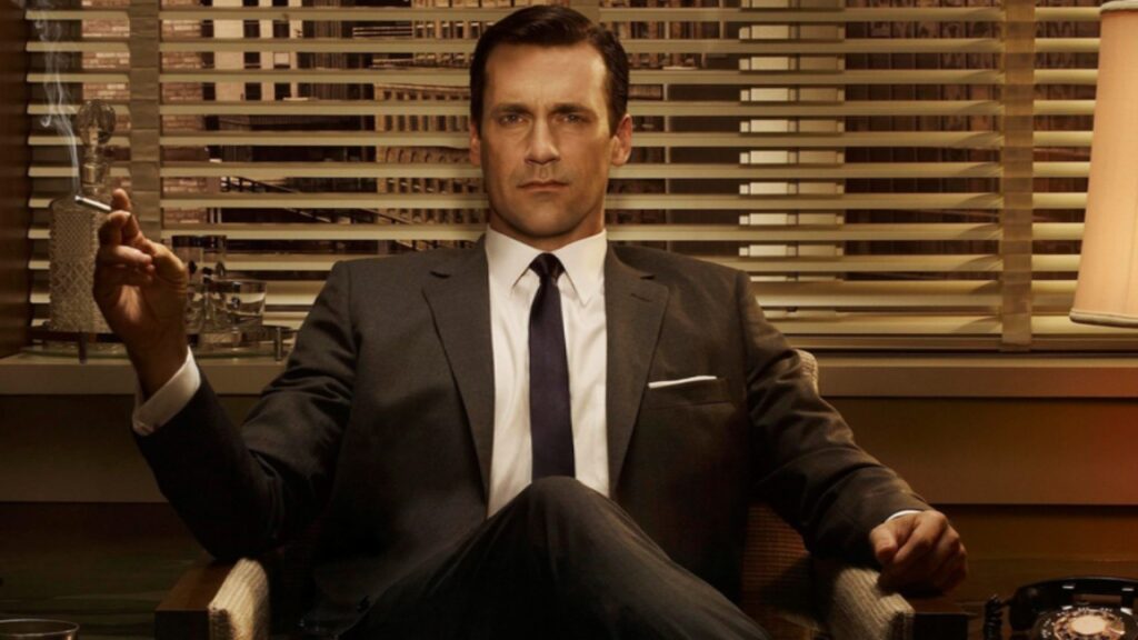 Jon Hamm in 'Mad Men' (Image: AMC)