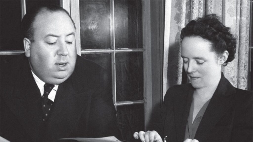 Alfred Hitchcock and Alma Reville (The Telegraph)