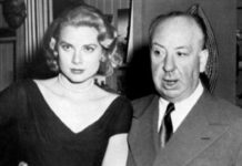 Grace Kelly and Alfred Hitchcock (Offscreen)