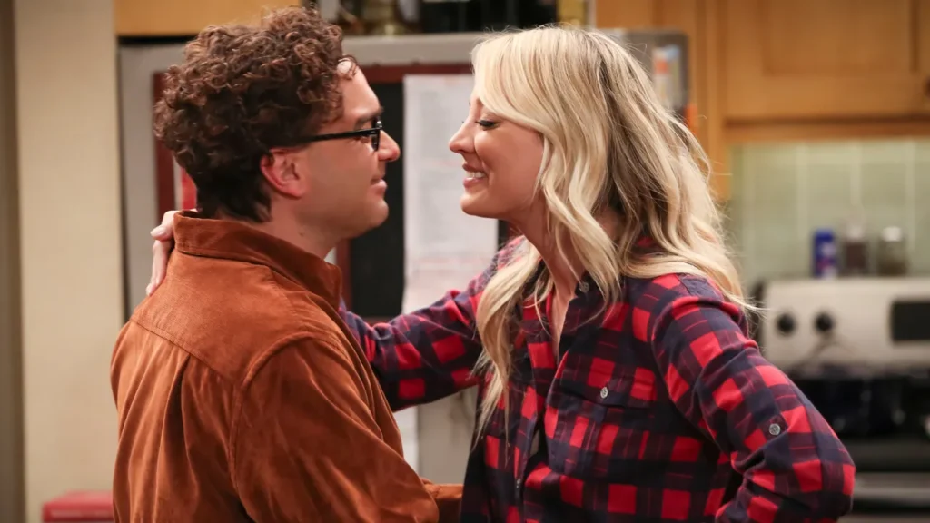 Penny and Leonard in 'The Big Bang Theory' (Image: CBS)