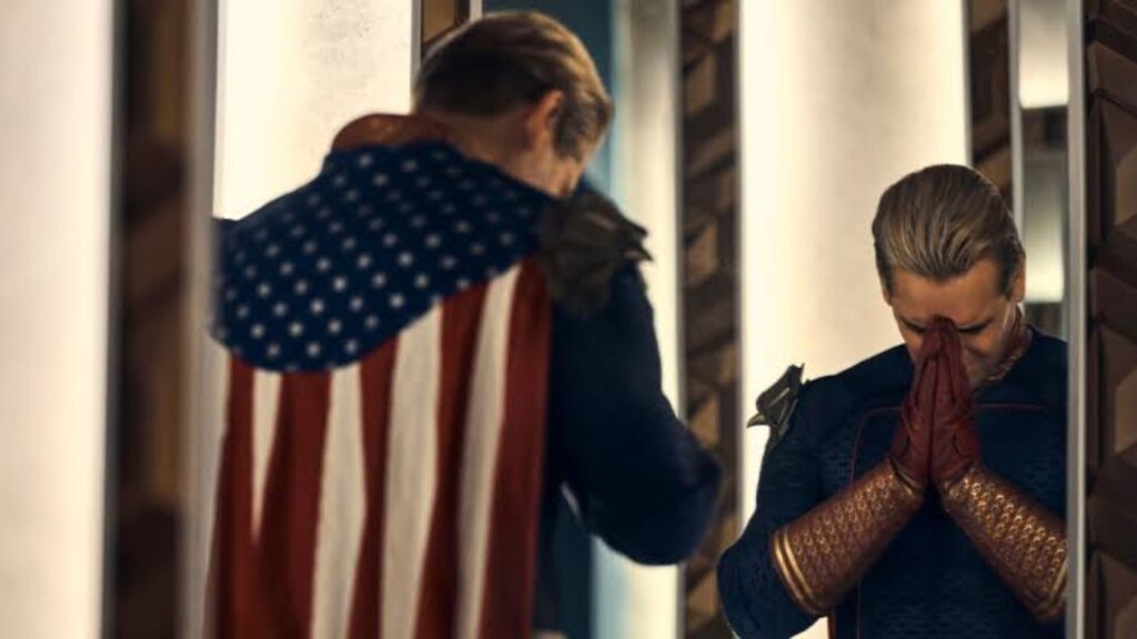 Homelander in 'The Boys' (Image: Amazon)