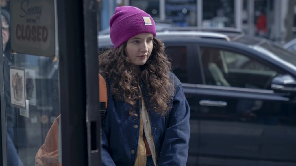 Daisy in The Testaments (Image: Hulu)