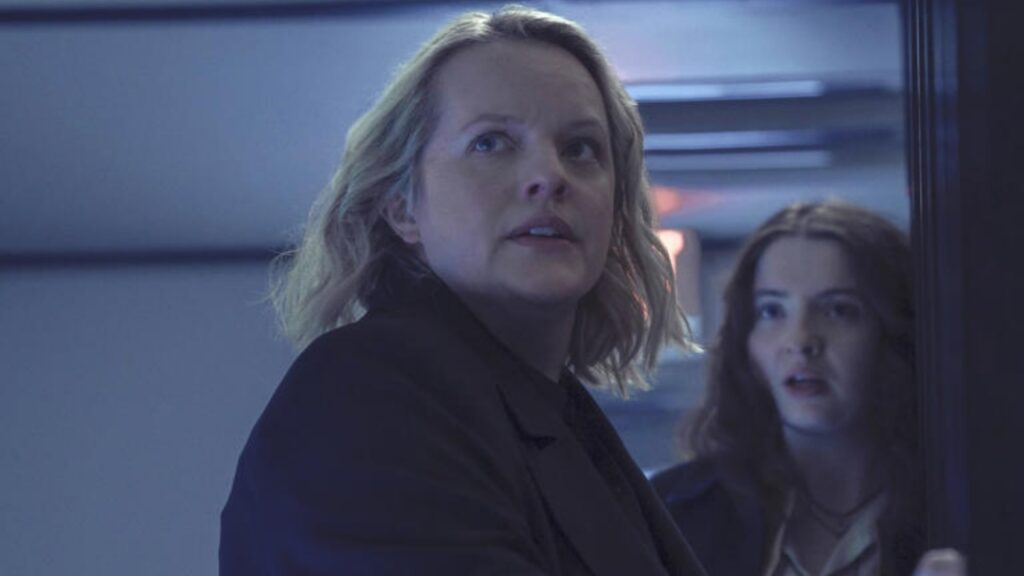 Elizabeth Moss in The Testaments (Image: Hulu)
