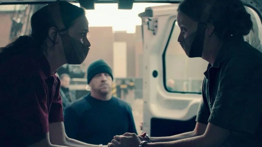 Martha and Emily in The Handmaid's Tale (Image: Hulu)