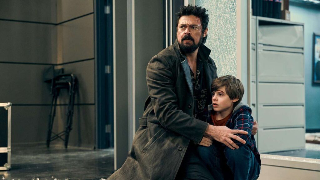 Ryan in 'The Boys' (Image: Amazon)