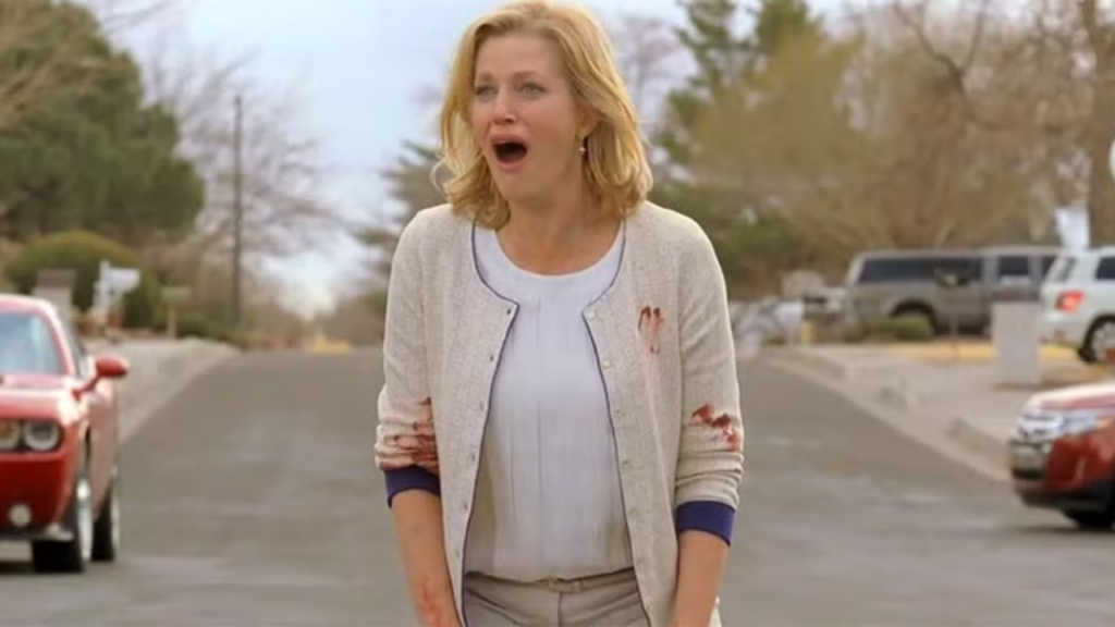 Anna Gunn as Skylar White in 'Breaking Bad' (Image: AMC)