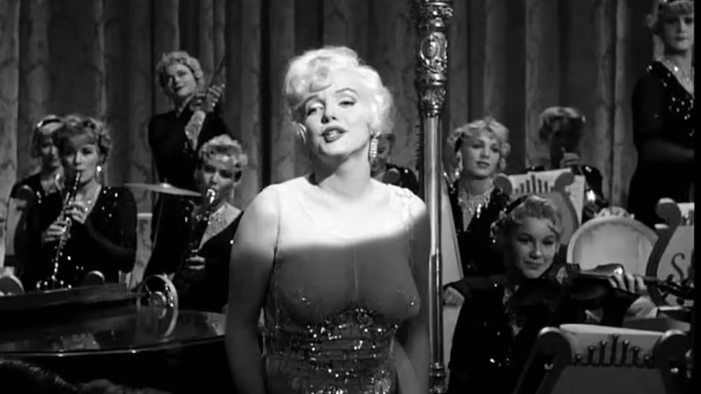 Marilyn Monroe in 'Some Like It Hot' (Image: United Artists)