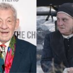 Ian McKellen, Johnny Depp on the set of 'Ebenezer: A Christmas Carol'