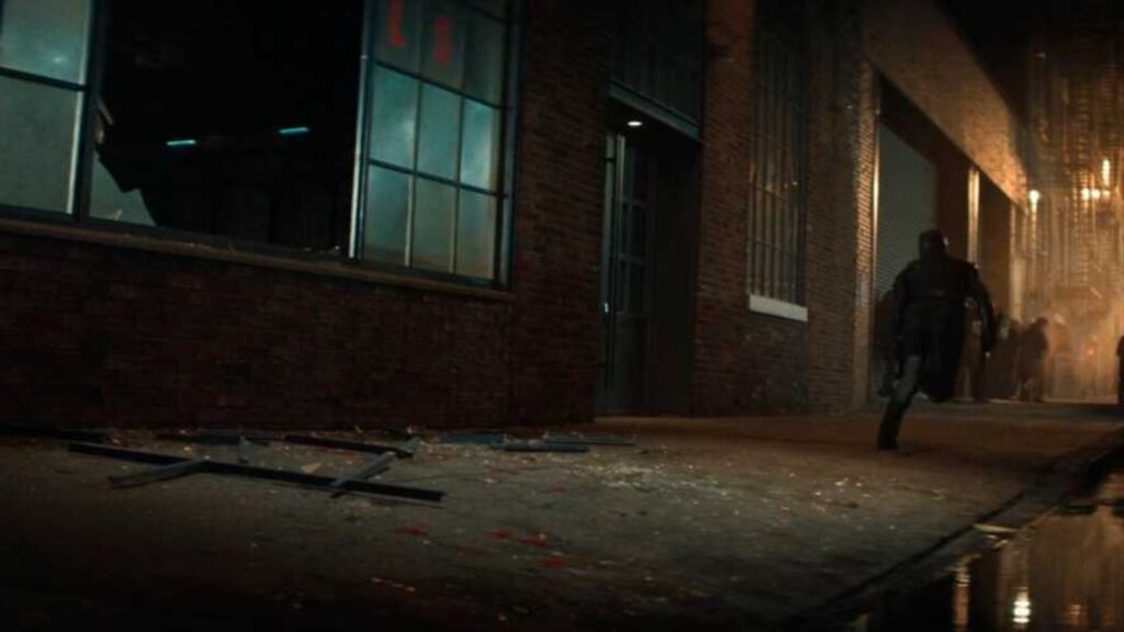 'Daredevil' stills with the Watcher (Image: Marvel)