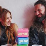 Becky Lynch and Seth Rollins