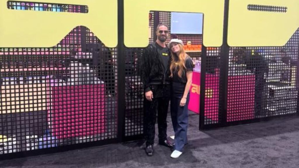 Becky Lynch and Seth Rollins