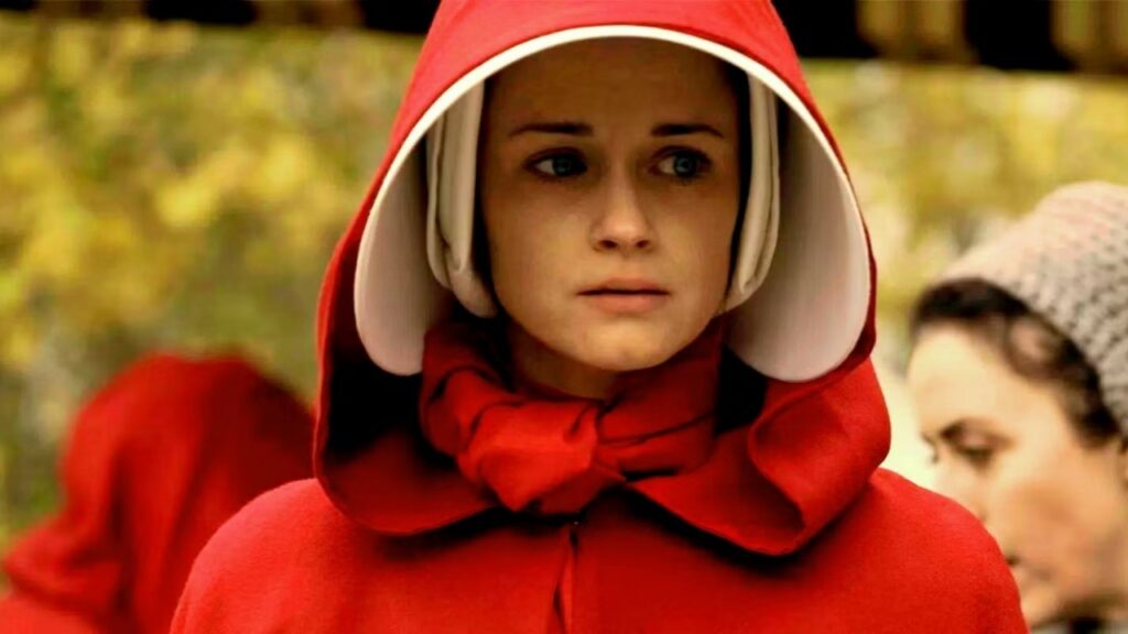 Emily in The Handmaid's Tale (Image: Hulu)