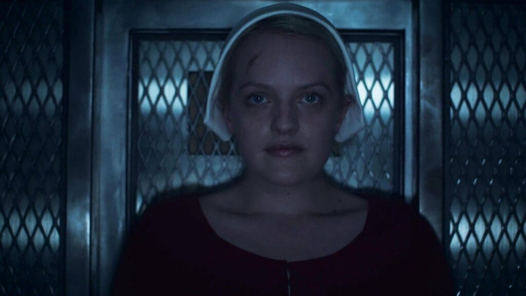 June in The Handmaid's Tale (Image: Hulu)