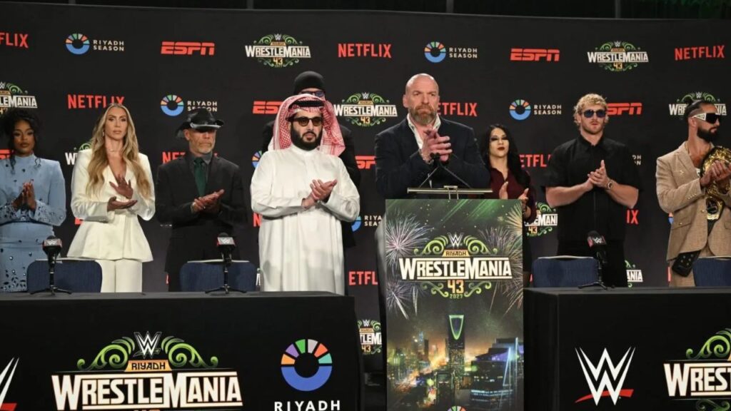 WWE plans to conduct WrestleMania 43 in Saudi Arabia