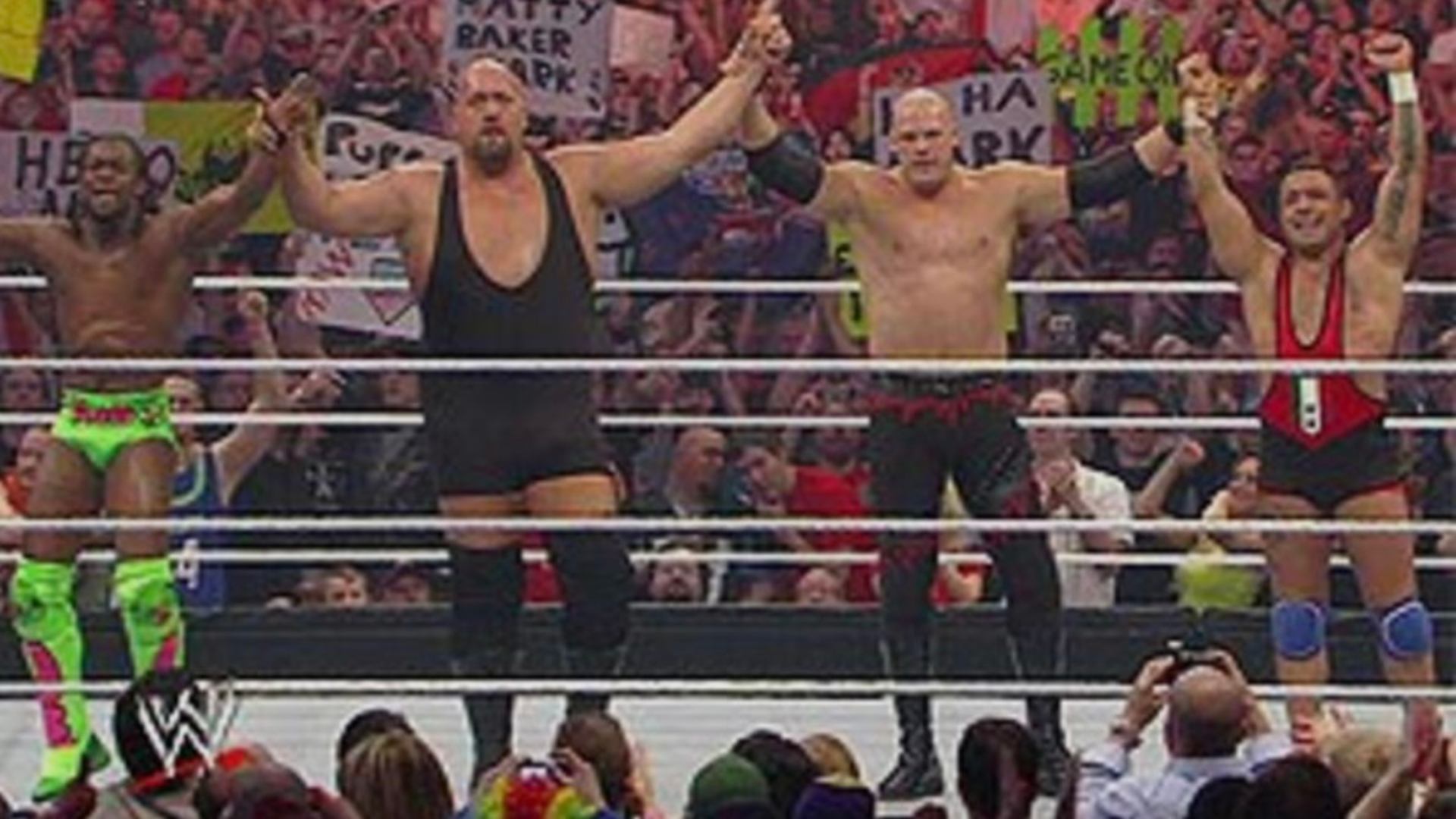 5.⁠ ⁠The Corre vs. Big Show, Kane, Kofi Kingston & Santino Marella — WrestleMania 27