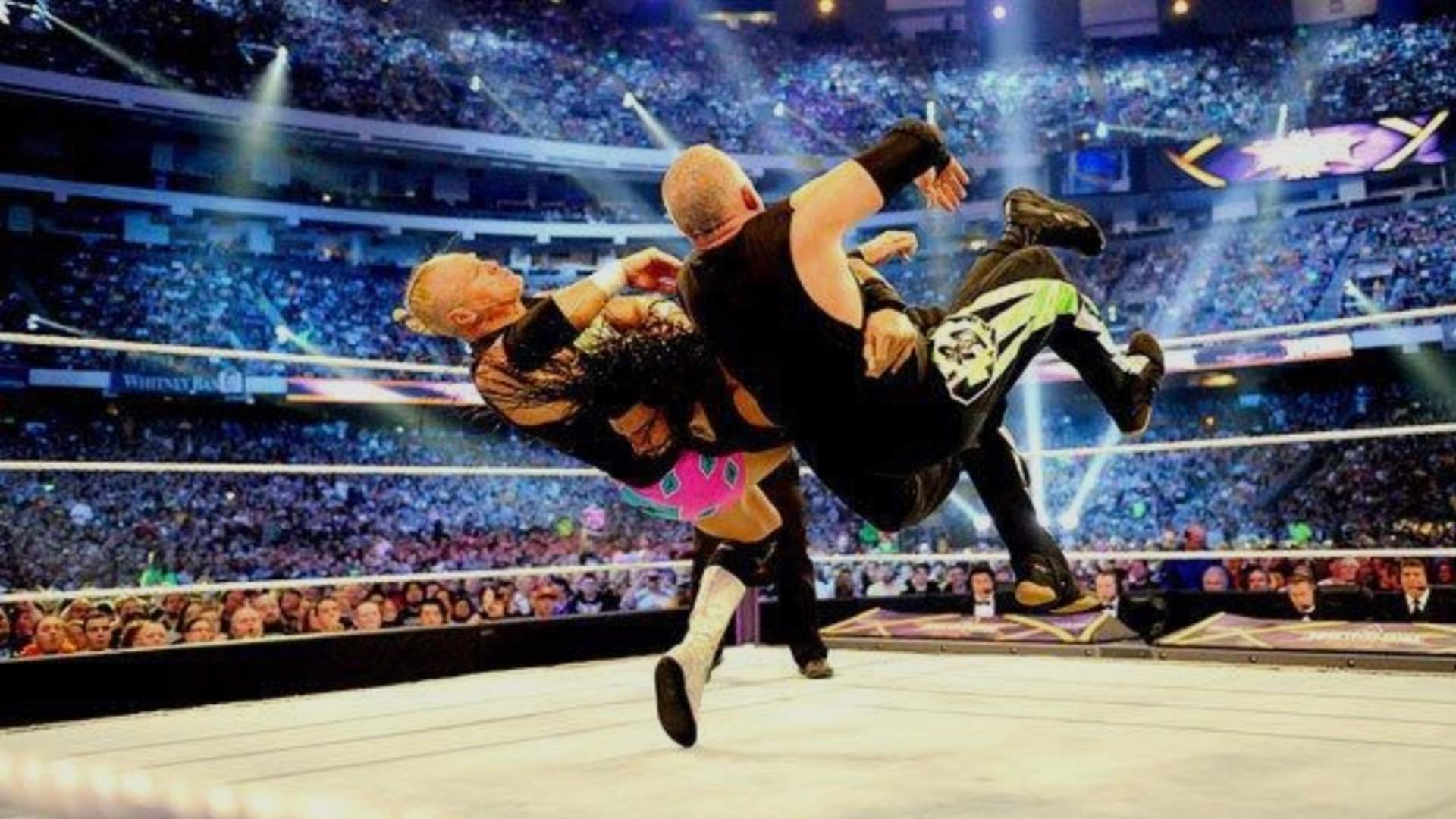 10.⁠ ⁠The Shield vs. Kane & The New Age Outlaws — WrestleMania 30