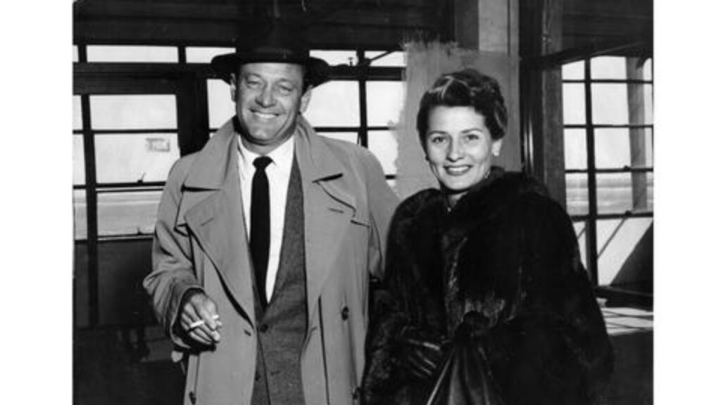 William Holden and Brenda Marshall (Image: Stars and Stripes)