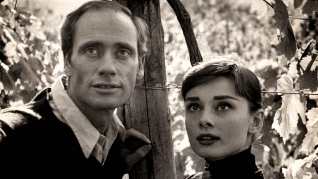 Audrey Hepburn and Mel Ferrer (Image: Holden Luntz Gallery)