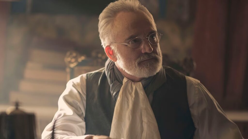 Commander Lawrence in The Handmaid's Tale (Image: Hulu)