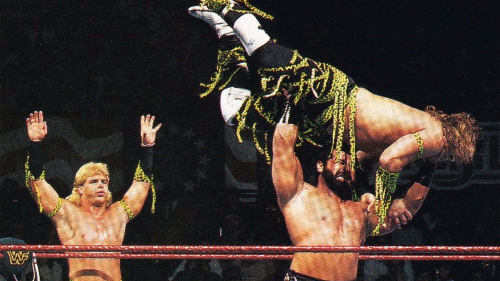 9.⁠ ⁠The Rockers vs. The Islanders (WrestleMania 7)