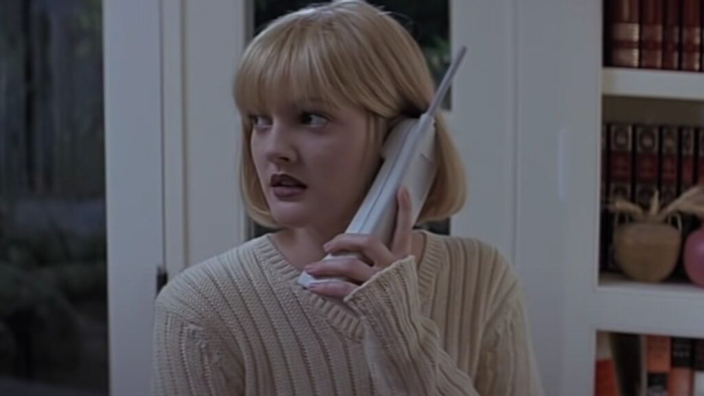 Drew Barrymore as Casey Becker in 'Scream' (Image: Paramount Pictures)