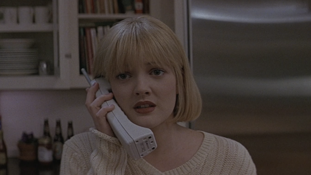 Drew Barrymore as Casey Becker in 'Scream' (Image: Paramount Pictures)
