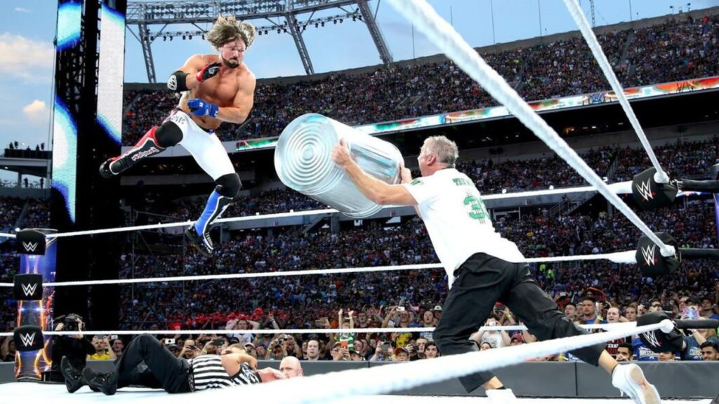 AJ Styles vs. Shane McMahon at WrestleMania 33