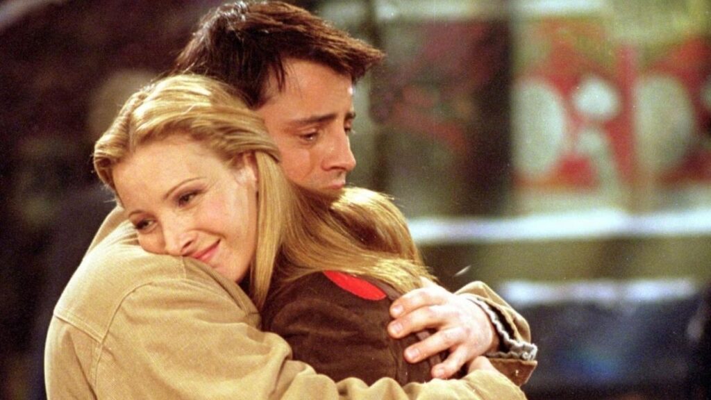 Joey and Phoebe from 'Friends'