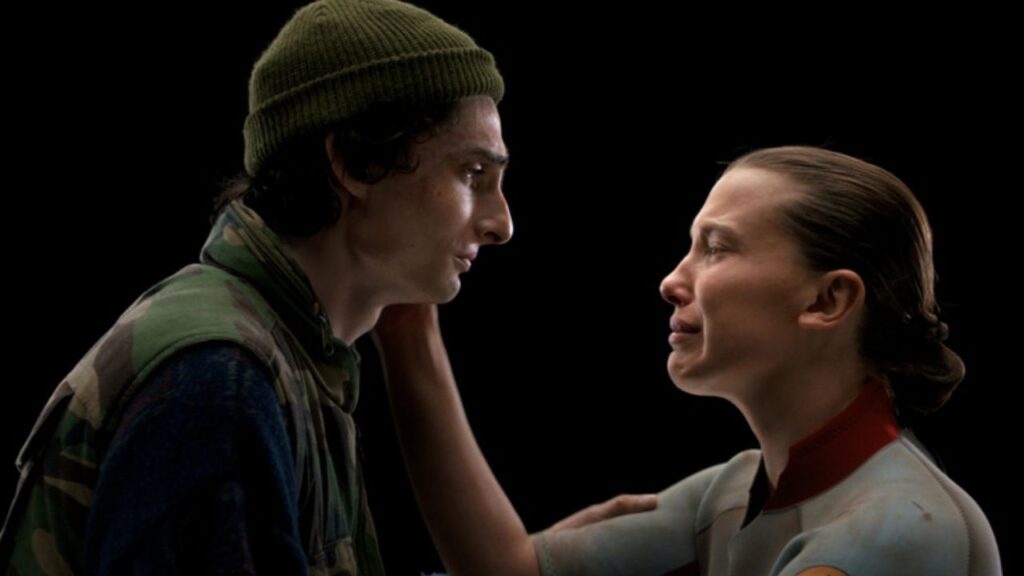 Mike and Eleven from 'Stranger Things'