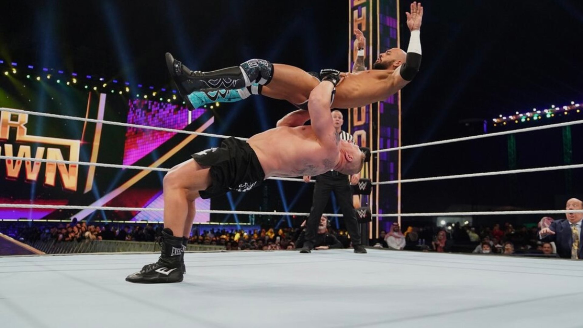 6.⁠ ⁠Brock Lesnar vs. Ricochet (2020)