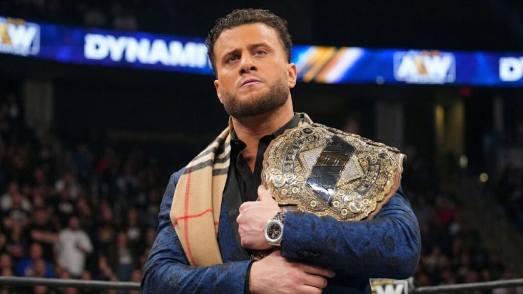 MJF as AEW World Champion 