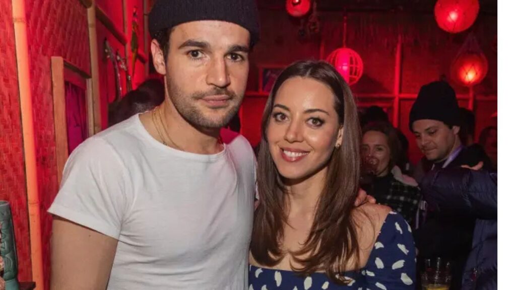 Aubrey Plaza is expecting her first child with Christopher Abott