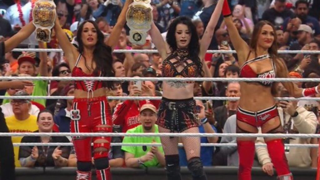 Paige and Brie Bella are the new Women's Tag Team Championships