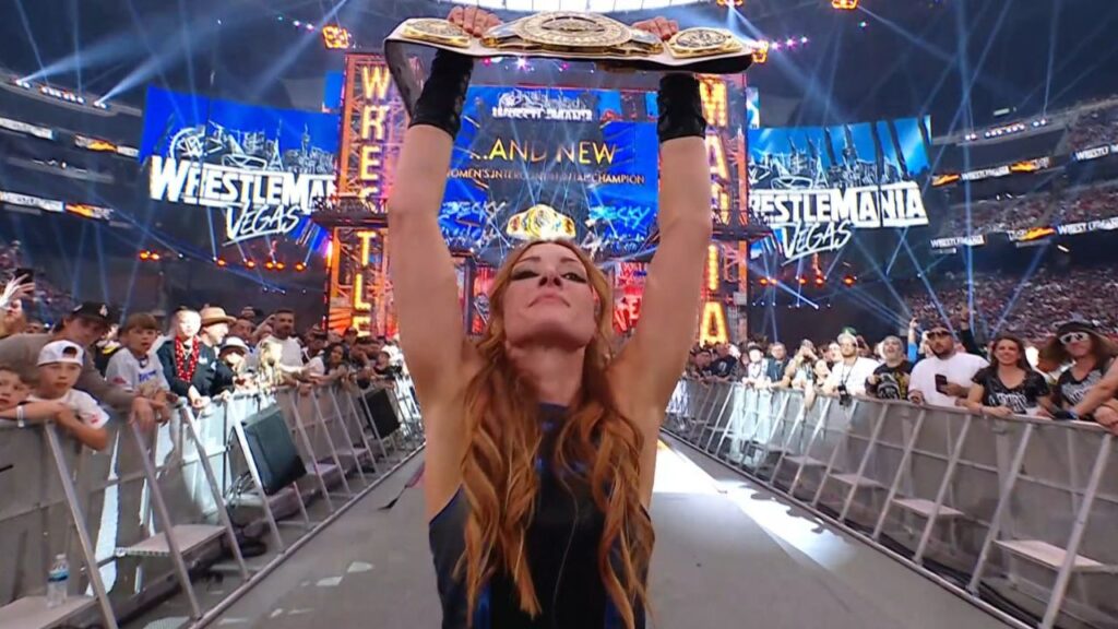 Becky Lynch defeated AJ Lee to win the Women's Intercontinental Championship