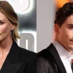 Charlize Theron and Timothee Chalamet