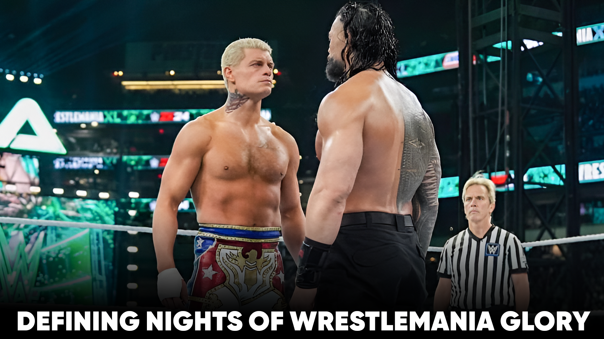 Cody Rhodes vs. Roman Reigns at WrestleMania 40