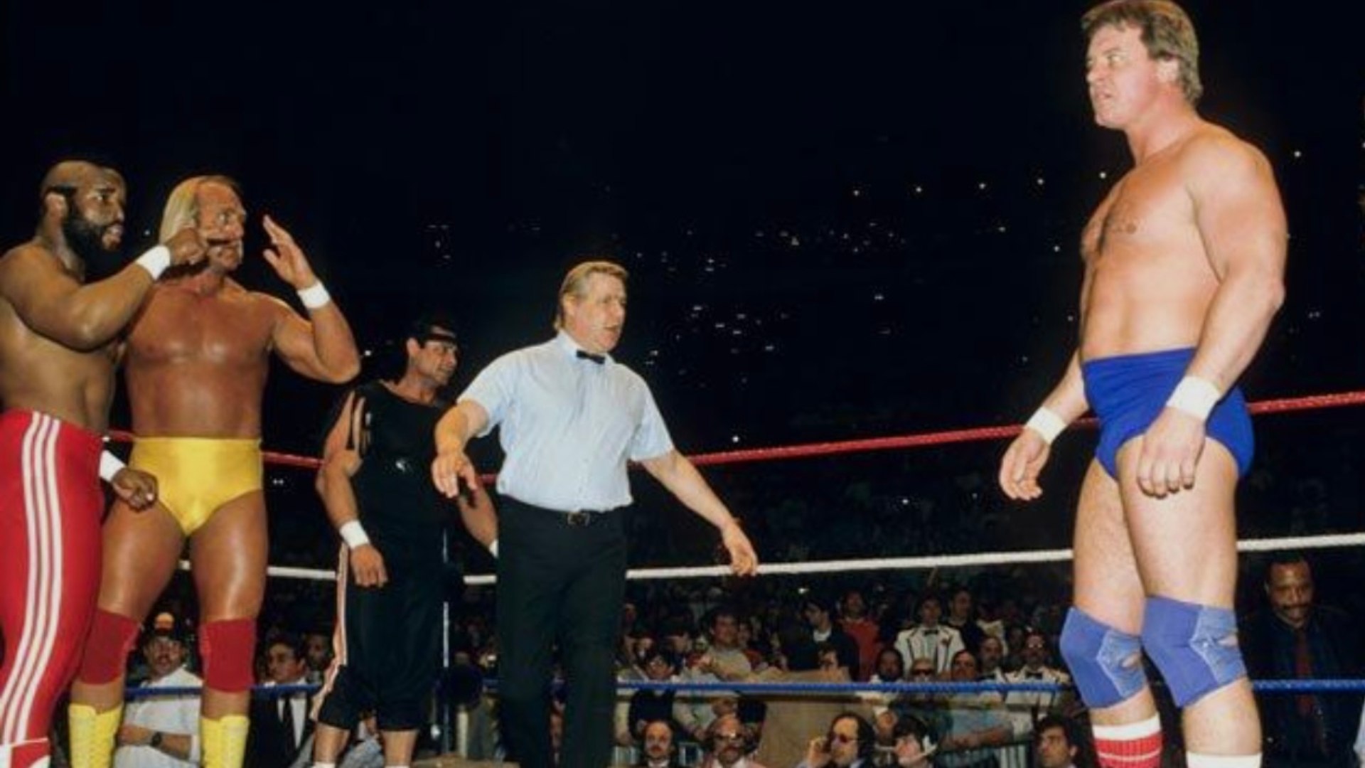 5.⁠ ⁠Hulk Hogan and Mr. T vs. Roddy Piper and Paul Orndorff (WrestleMania 1, 1985)