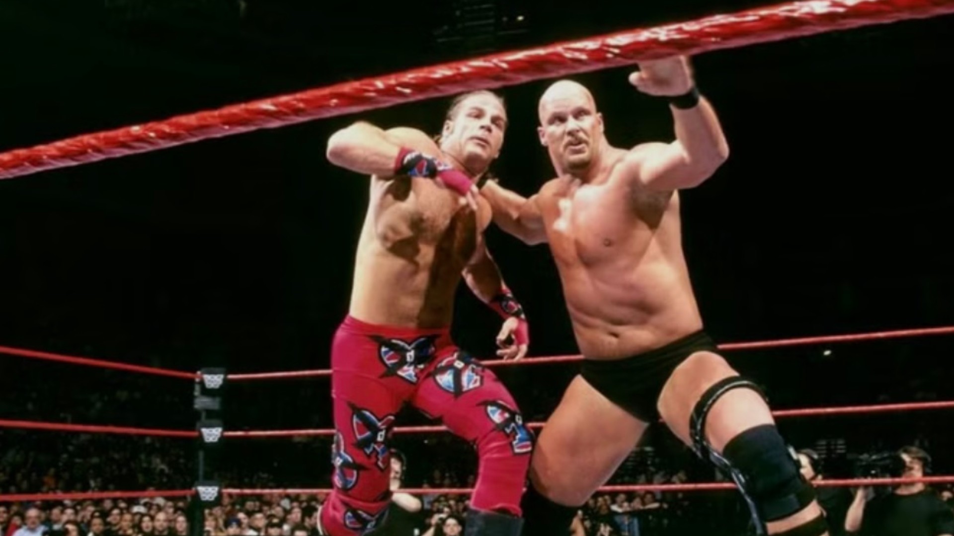 6.⁠ ⁠Stone Cold Steve Austin vs. Shawn Michaels (WrestleMania 14, 1998)