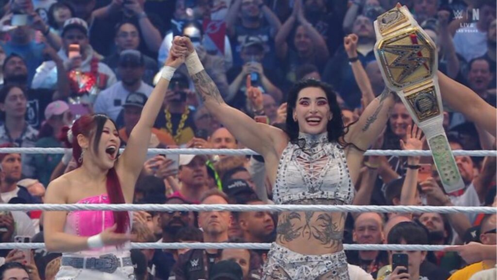 Rhea Ripley defeated Jade Cargill to win the Women's World Title