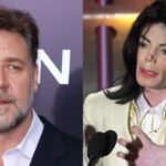 Russell Crowe and Michael Jackson (Image: Vanity Fair and Pitchfork)
