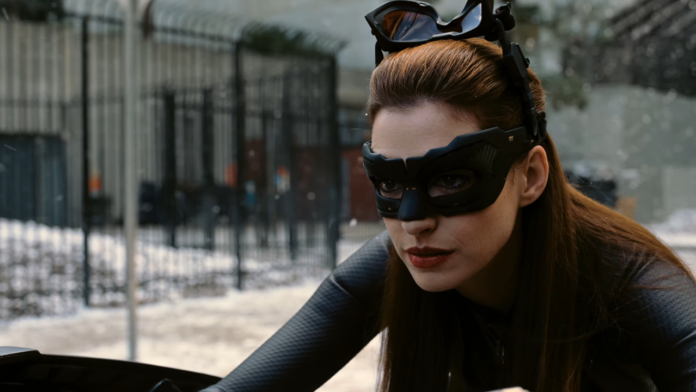 Anne Hathaway as Catwoman in 'The Dark Knight Rises' (Image: Warner Bros.)