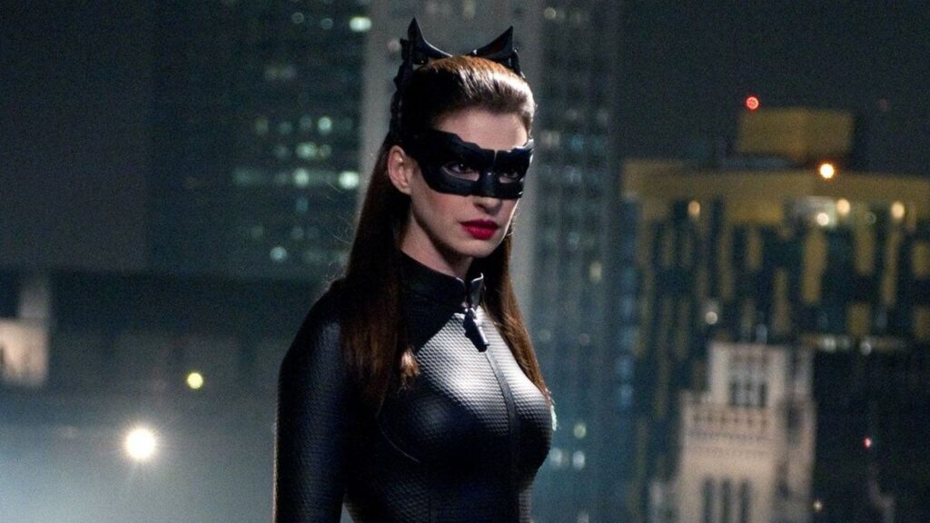 Anne Hathaway as Catwoman in 'The Dark Knight Rises' (Image: Warner Bros.)
