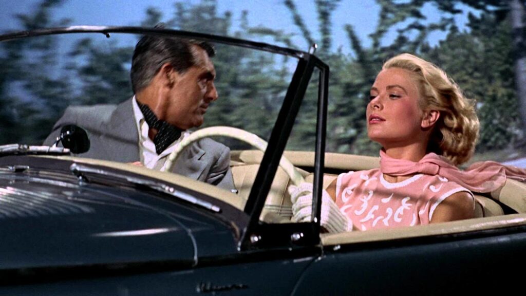 Cary Grant and Grace Kelly in 'To Catch a Thief' (Image: Paramount Pictures)