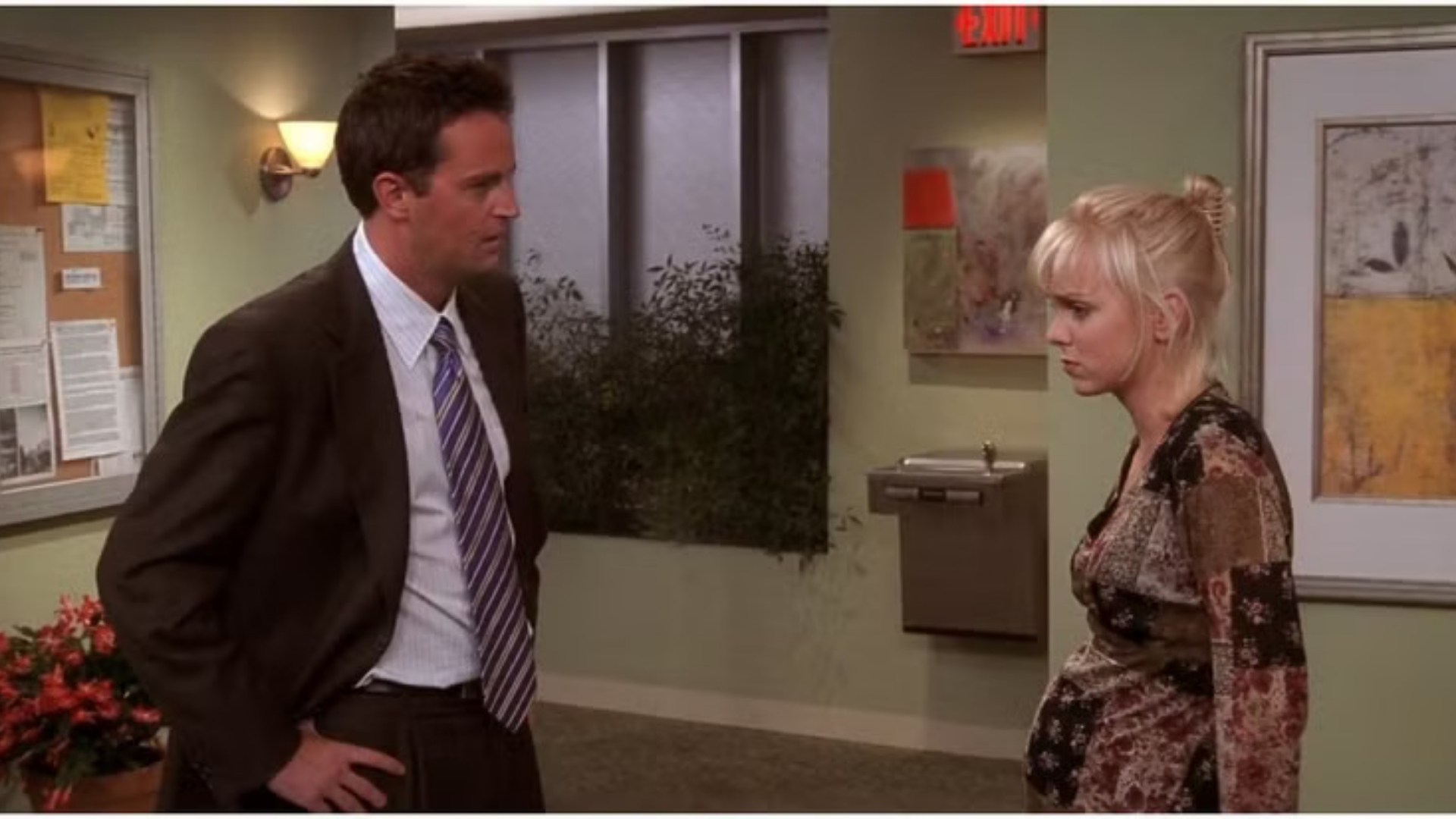15. When Chandler Gives a Speech about Monica to Erica