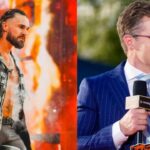 Seth Rollins and Kyle Brandt