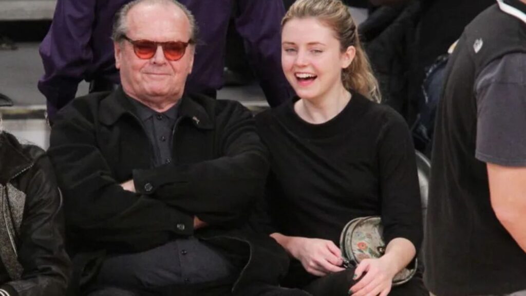 Lorraine Nicholson and Jack Nicholson