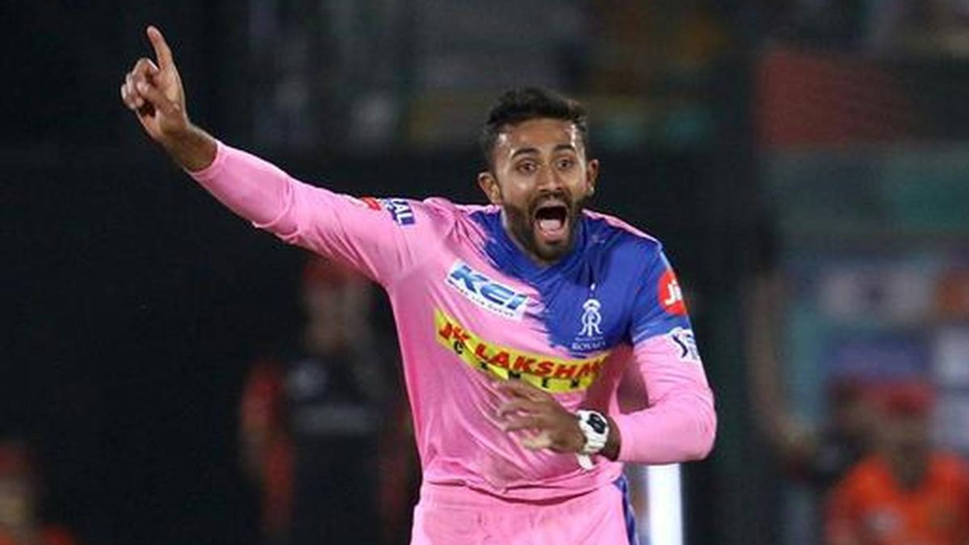 Shreyas Gopal (RR vs. RCB)