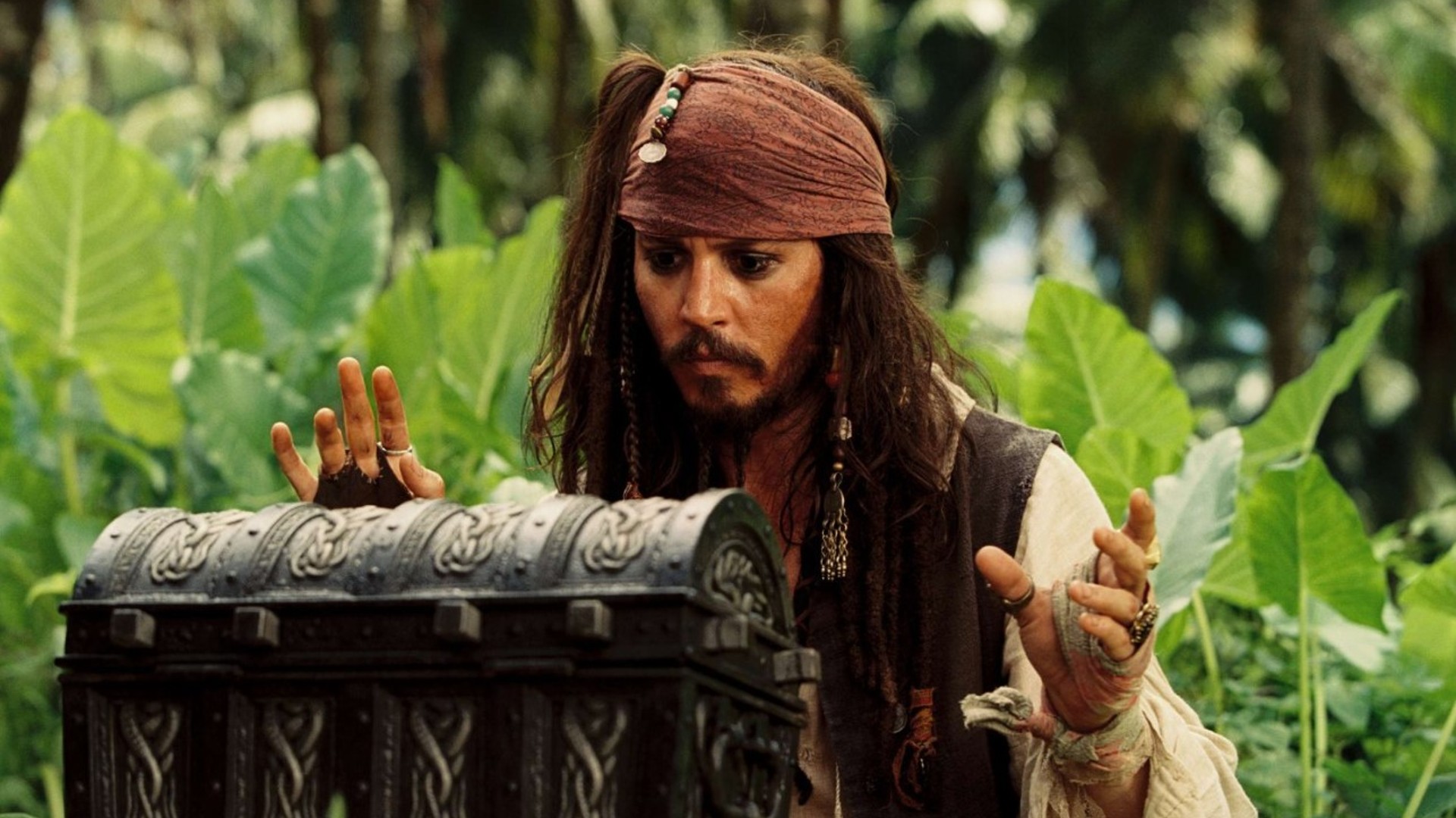 8. Johnny Depp as Jack Sparrow