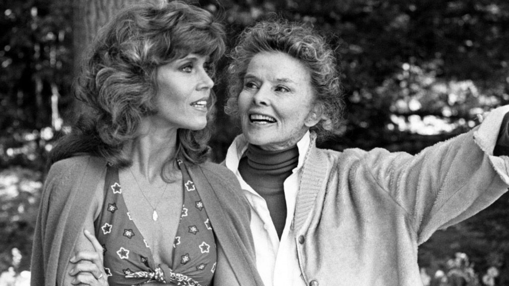 Jane Fonda and Katharine Hepburn (Image: People Magazine)